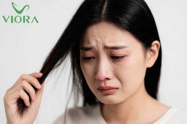 Rụng tóc nhiều là dấu hiệu của bệnh gì? Đừng chủ quan với triệu chứng tưởng như bình thường 3 Rụng tóc nhiều là dấu hiệu của bệnh gì? Đừng chủ quan với triệu chứng tưởng như bình thường 2