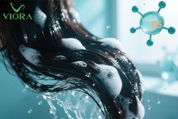 Vai trò của vitamin B5 trong dầu gội Viora với mái tóc 30 Vai trò của vitamin B5 trong dầu gội Viora với mái tóc