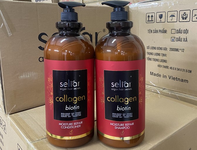 Dầu Gội Biotin Collagen Seliar Cho Mái Tóc Khỏe Mạnh Và Dày Dặn 2 Dầu Gội Biotin Collagen Seliar Cho Mái Tóc Khỏe Mạnh Và Dày Dặn 2